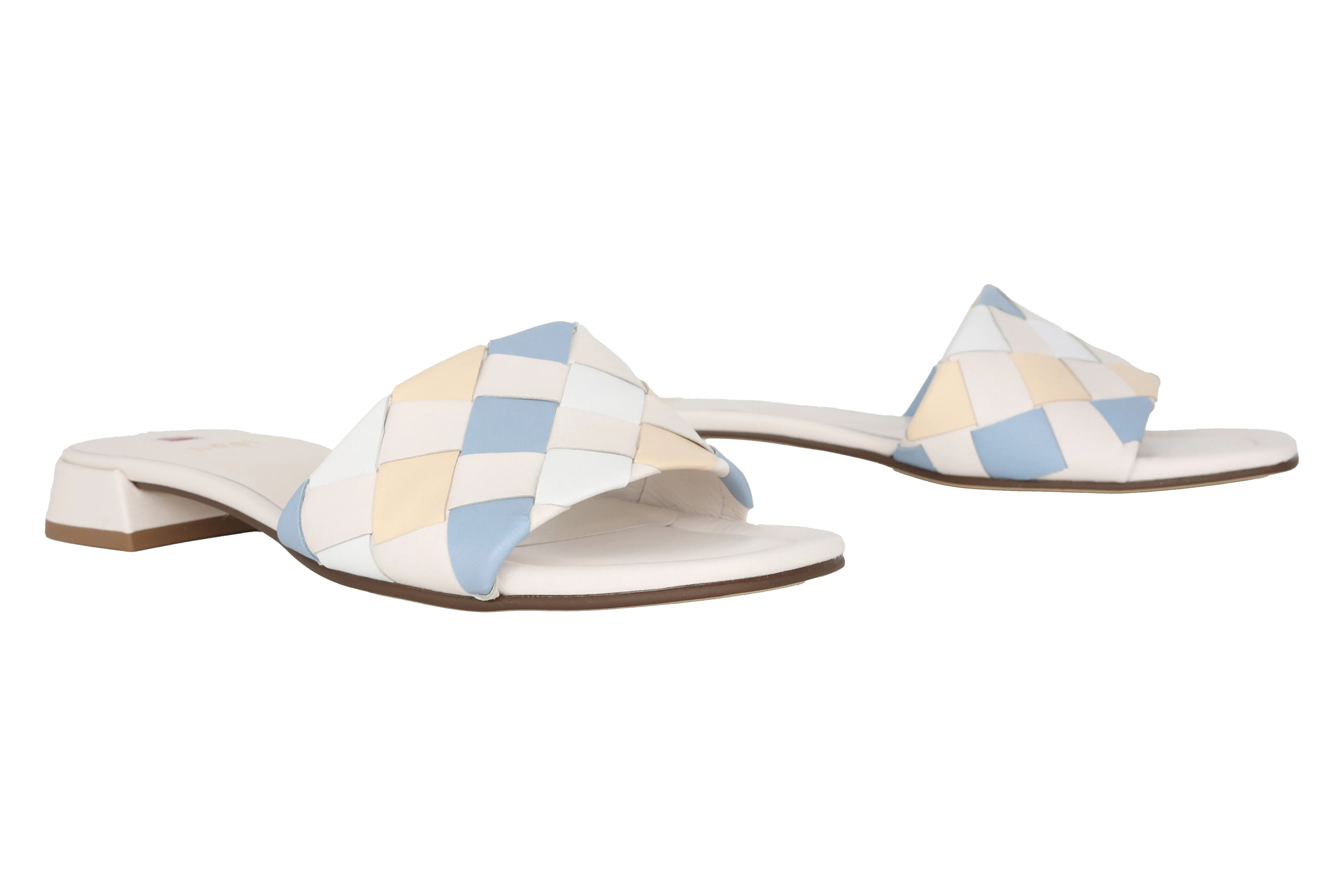 'Felina' women's sandal - white mix