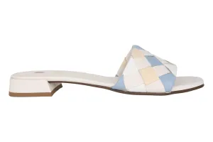 'Felina' women's sandal - white mix