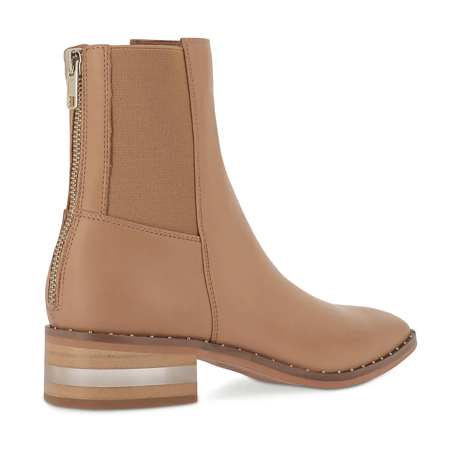 FERLEE - DARK TAN LEATHER
