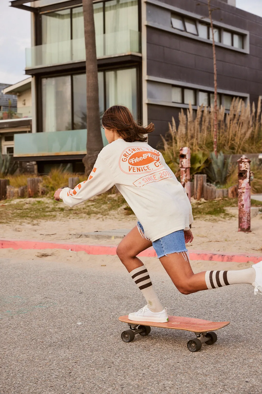 Free & Easy x GRLSWIRL Long Sleeve