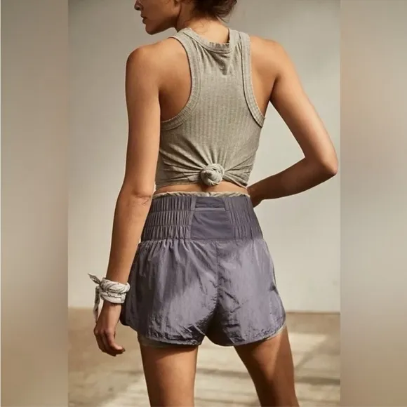 Free people fp movement take me home shorts Women's Blue Athletic Shorts