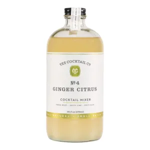 Ginger Citrus Mixer- Yes Cocktail Company