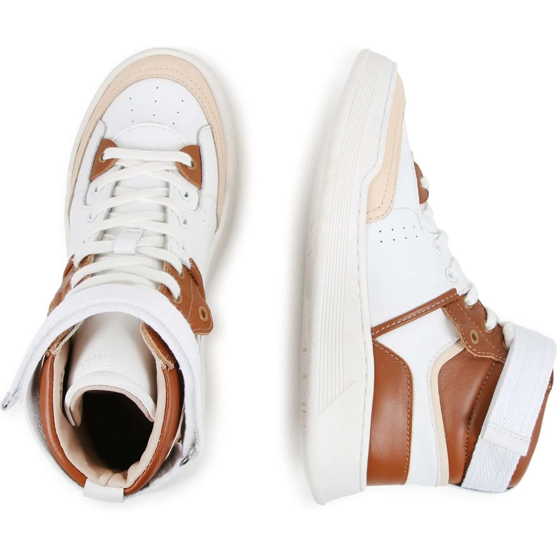 Girls White Trainers