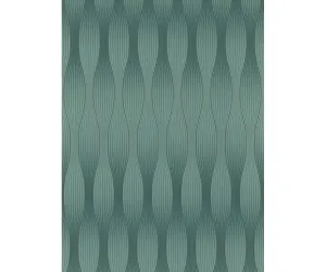 Graphics 3D Illusion Teal 5802-18 Wallpaper