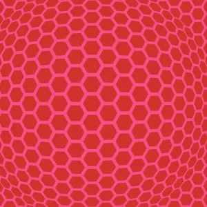 Graphics Honeycomb Red Pink 255334 Wallpaper