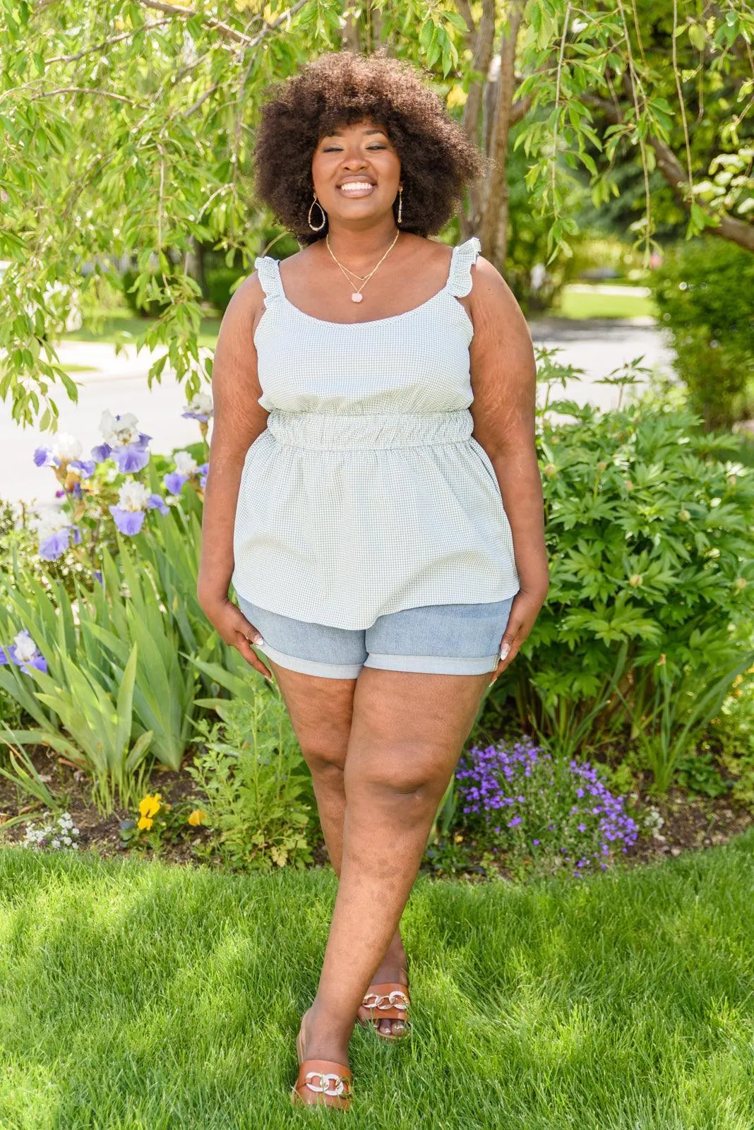 Hazel Blues® | Backyard Picnic Top