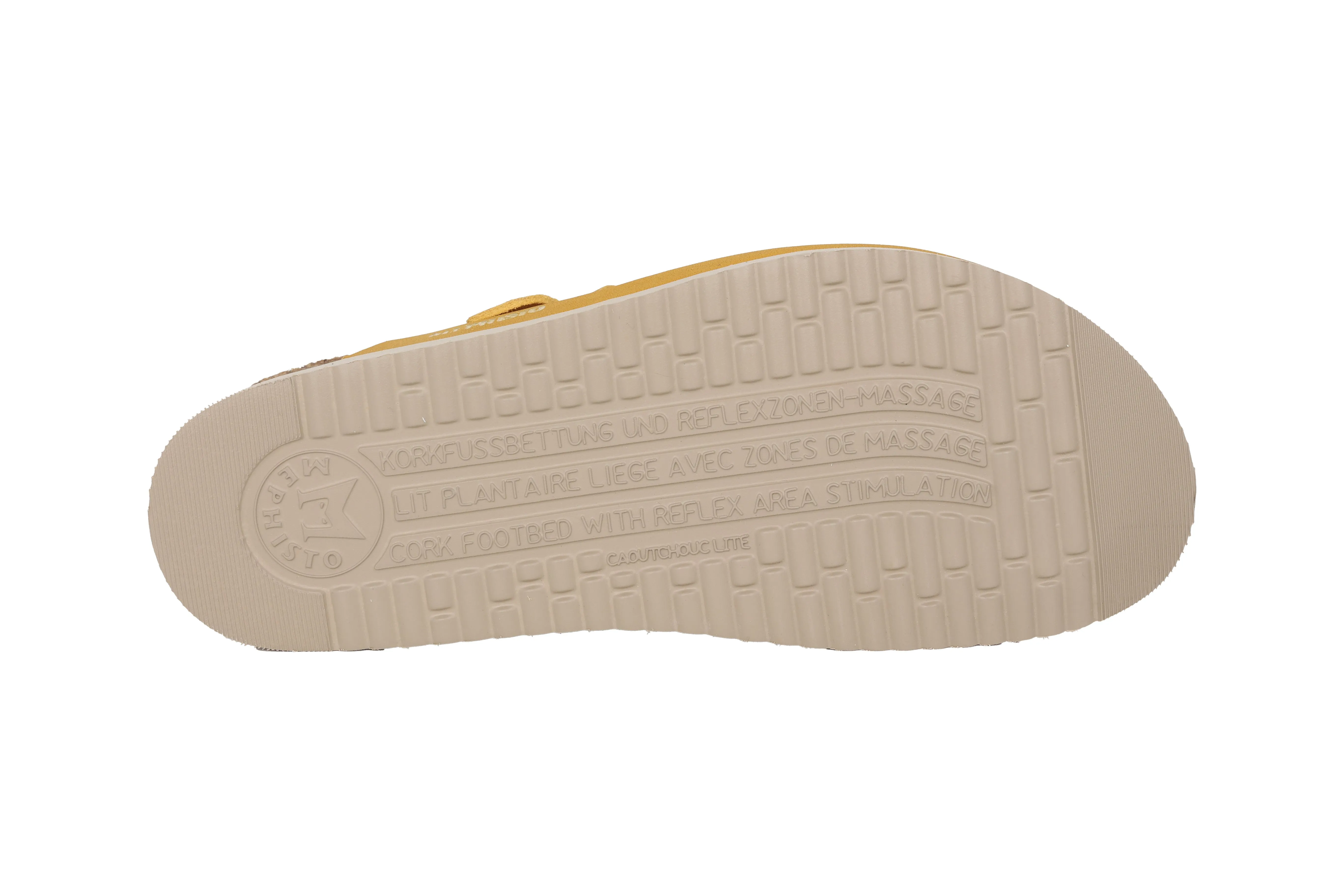 'Hedina' women's clog sandal - Yellow