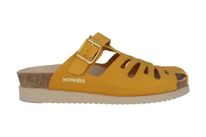 'Hedina' women's clog sandal - Yellow