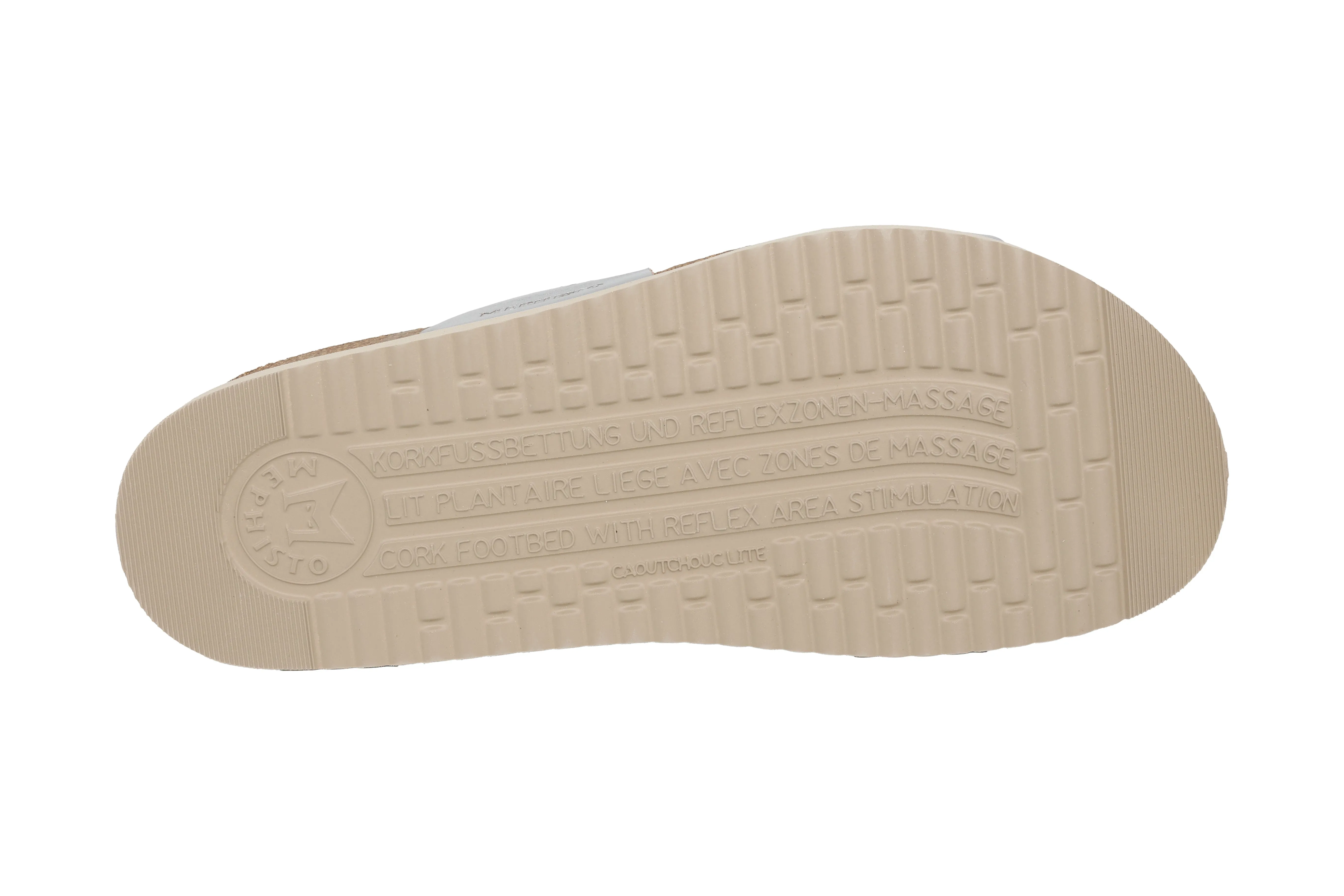 'Hennie' women's slide sandal - silver