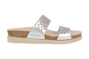 'Hennie' women's slide sandal - silver