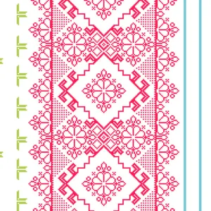 Homely Geometric Floral Pink White 46921 Wallpaper