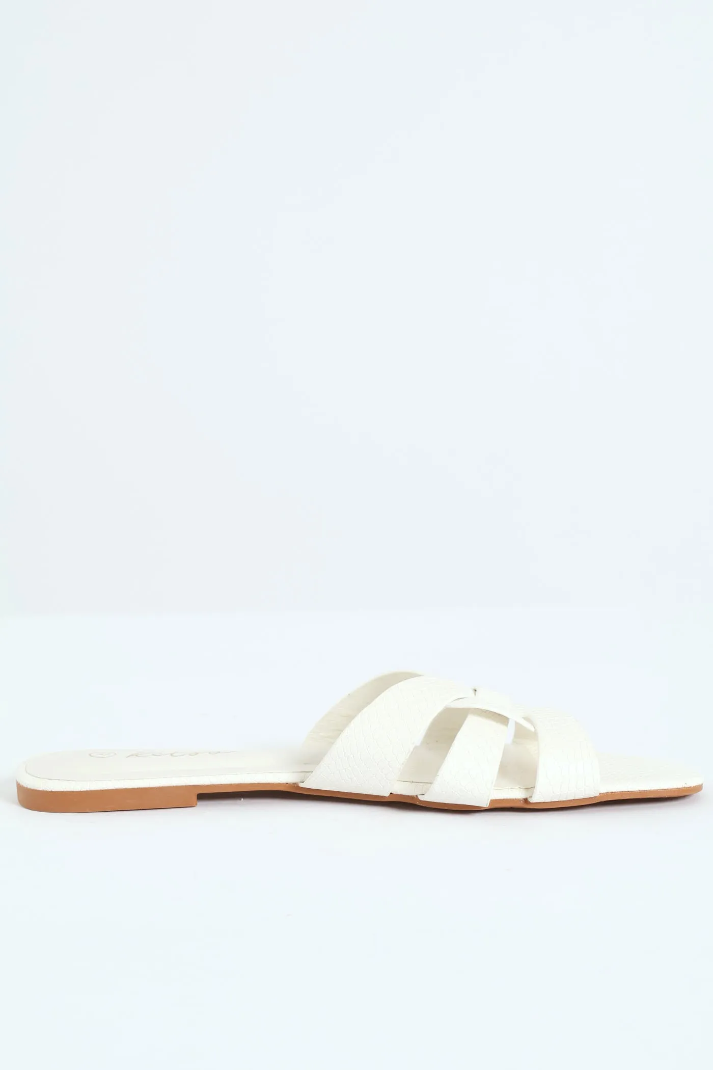 Interlink Basic Mule Sandal - White