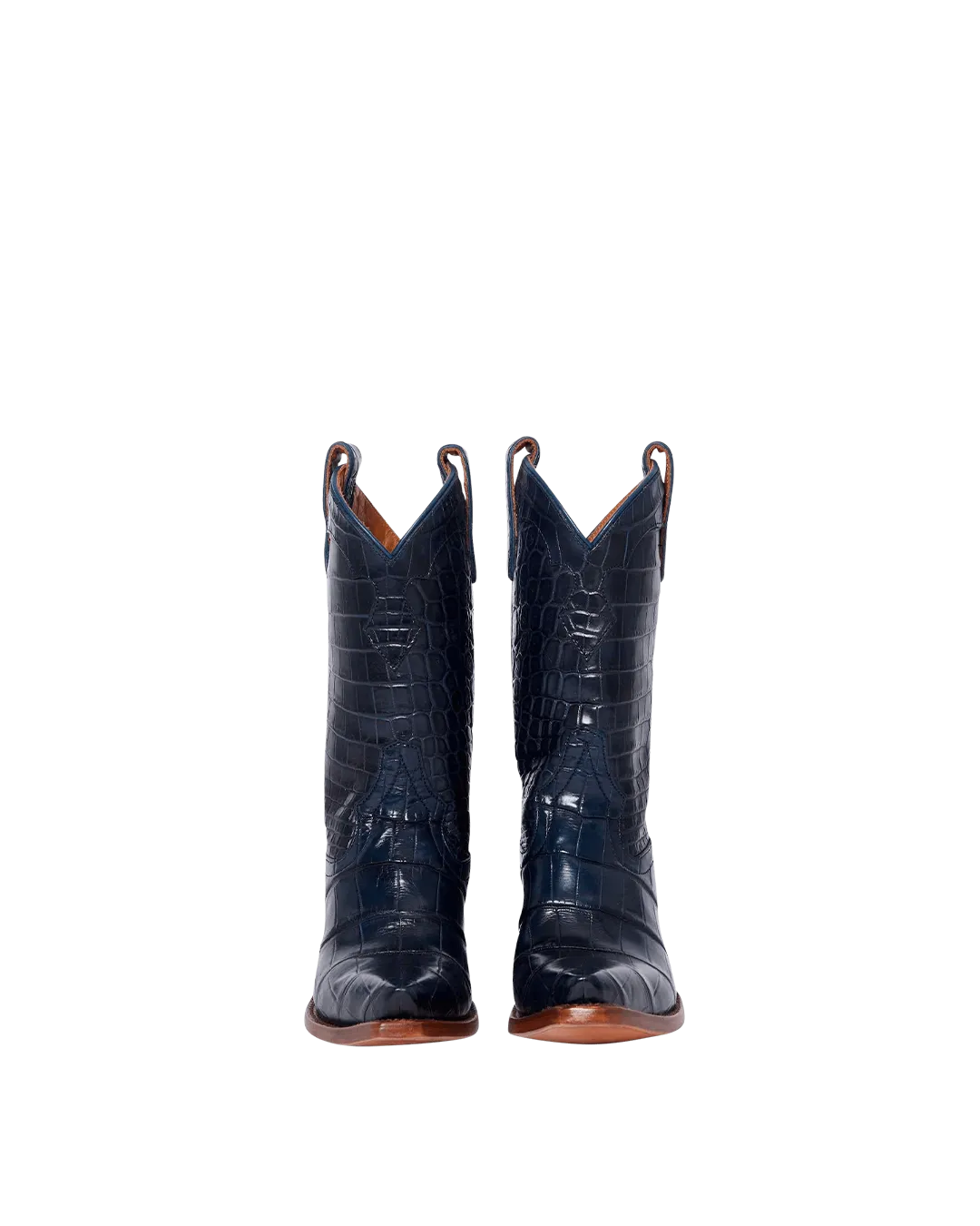 Kerri Navy Croc