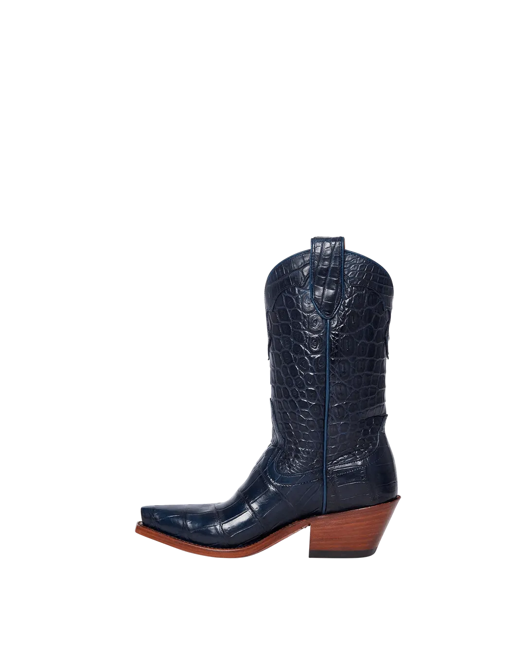 Kerri Navy Croc