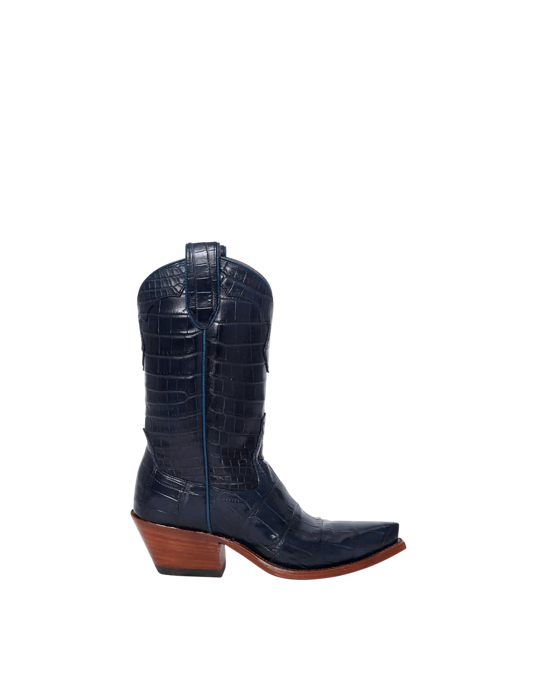 Kerri Navy Croc