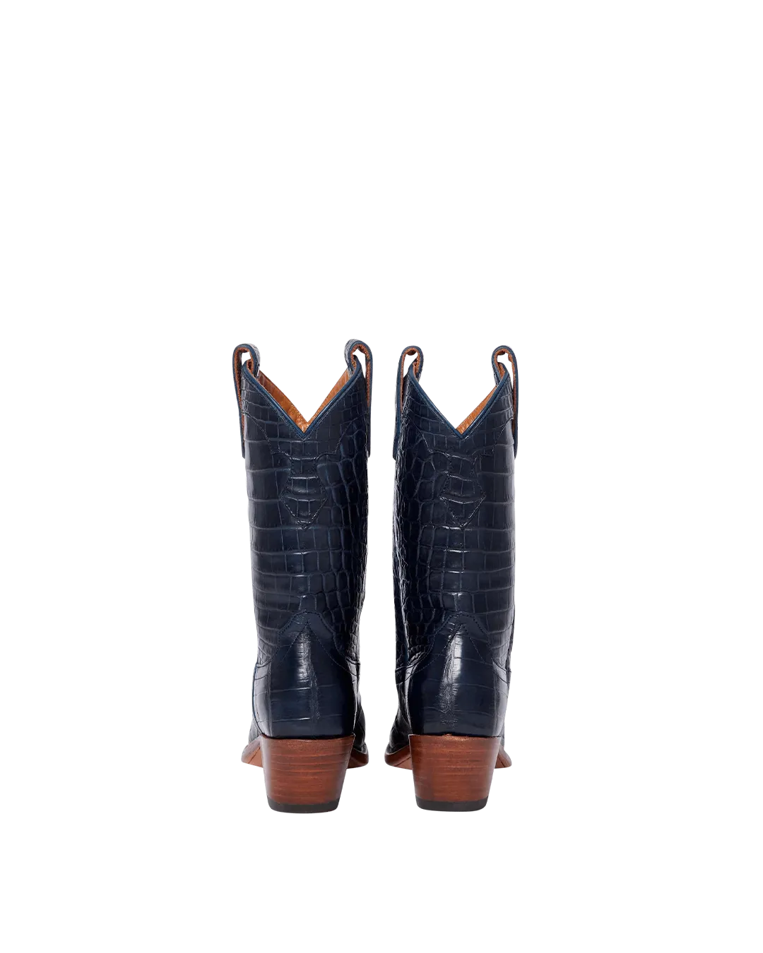Kerri Navy Croc