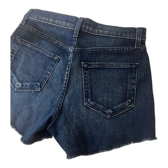L’Agence Ryland Cutoff Jean Shorts Denim Frayed Hem Designer Premium Sz 25
