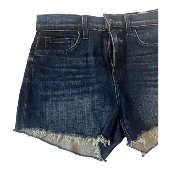 L’Agence Ryland Cutoff Jean Shorts Denim Frayed Hem Designer Premium Sz 25