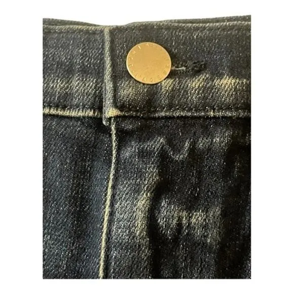 L’Agence Ryland Cutoff Jean Shorts Denim Frayed Hem Designer Premium Sz 25
