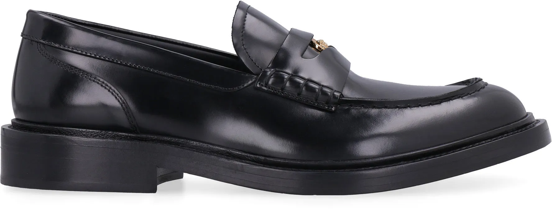 Leather loafers