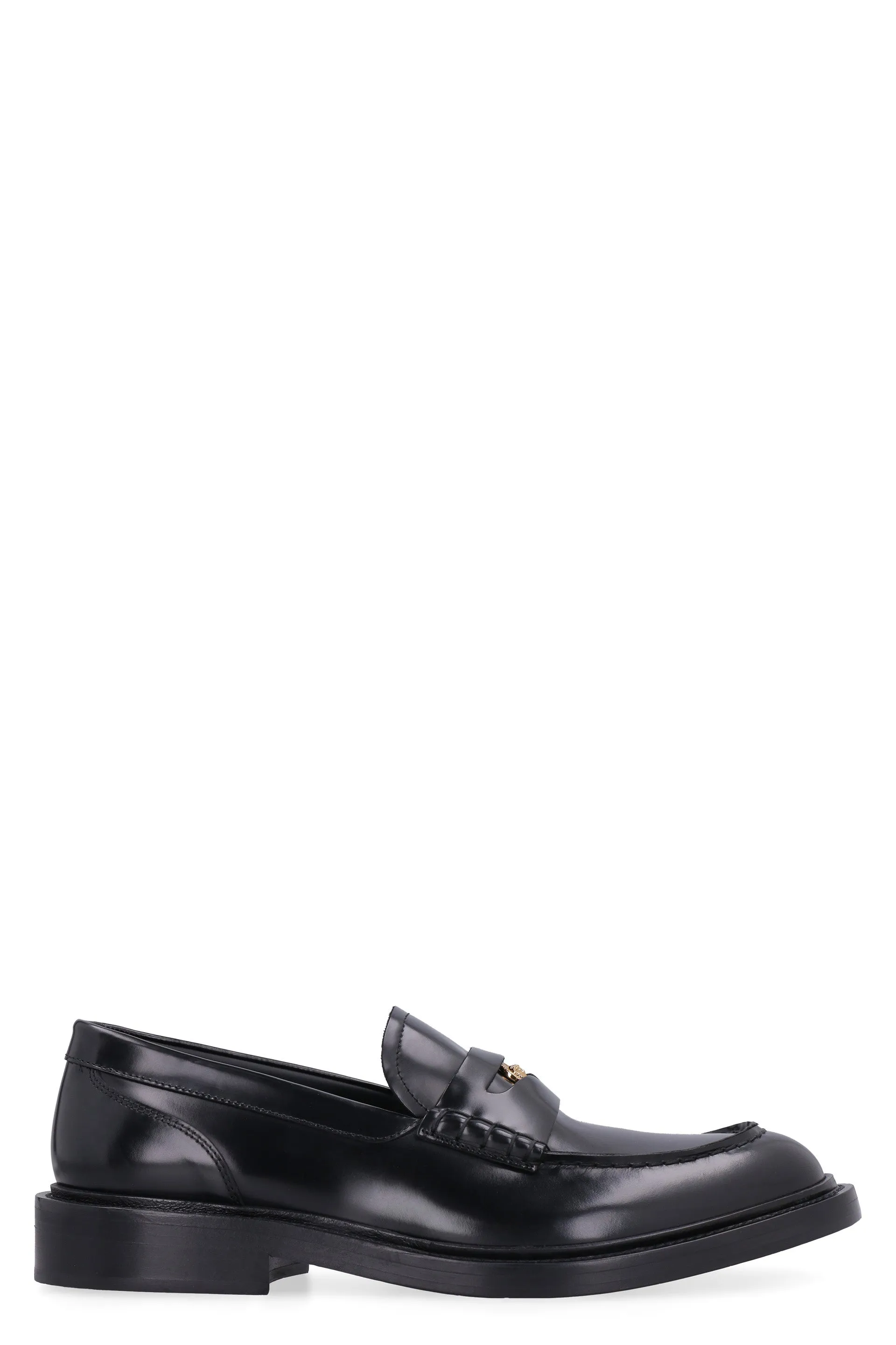 Leather loafers