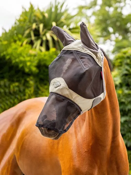LeMieux Visor-Tek fluemaske med mule