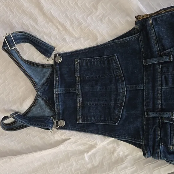 Levi's Women's Blue Denim Overalls