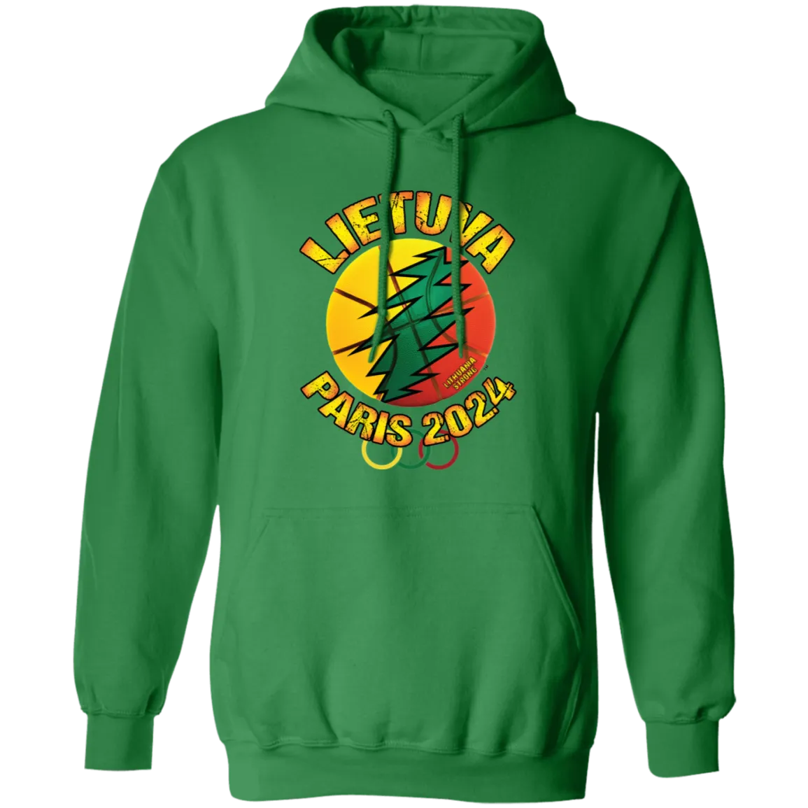 Lietuva Paris 2024 - Men/Women Unisex Comfort Pullover Hoodie