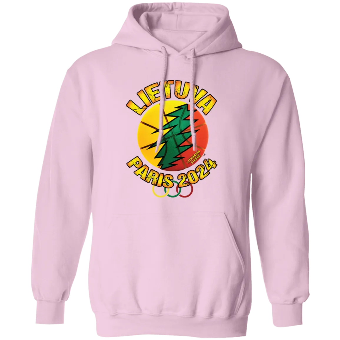 Lietuva Paris 2024 - Men/Women Unisex Comfort Pullover Hoodie