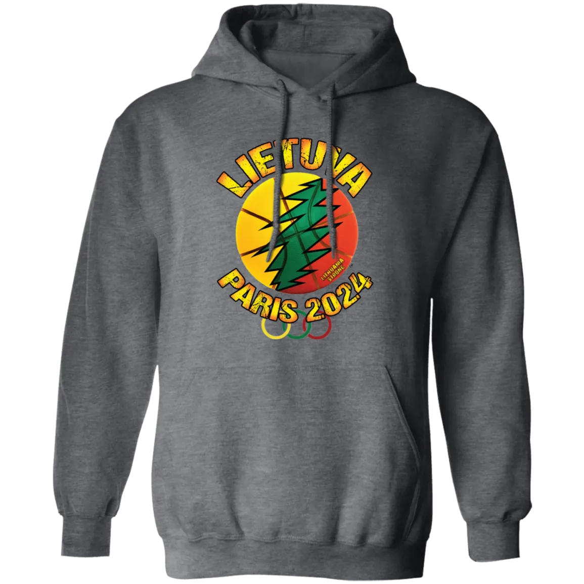 Lietuva Paris 2024 - Men/Women Unisex Comfort Pullover Hoodie