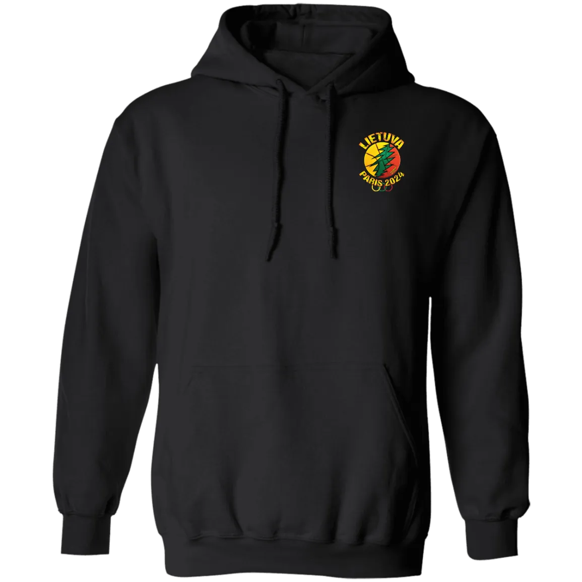 Lietuva Paris 2024 - Men/Women Unisex Comfort Pullover Hoodie
