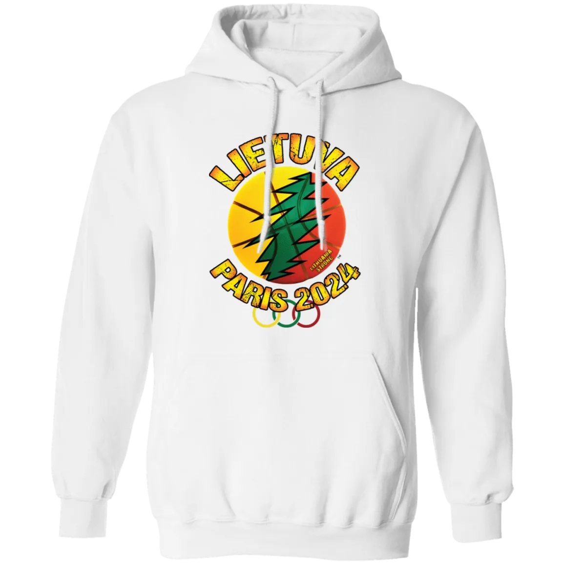 Lietuva Paris 2024 - Men/Women Unisex Comfort Pullover Hoodie
