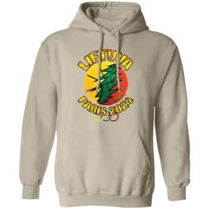 Lietuva Paris 2024 - Men/Women Unisex Comfort Pullover Hoodie