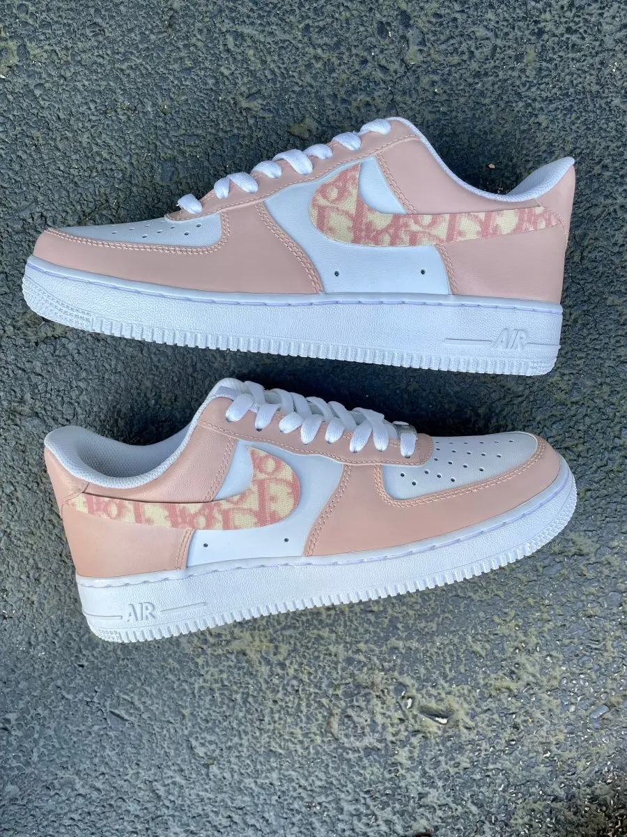 LIMITED EDITION Pink Dior Nike AF1 (Women's)