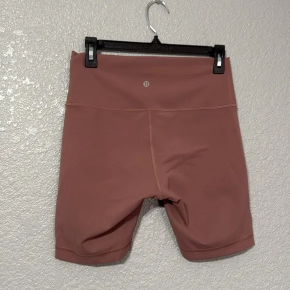Lululemon Wunder Train HR Short 8” size 12 in spiced chai