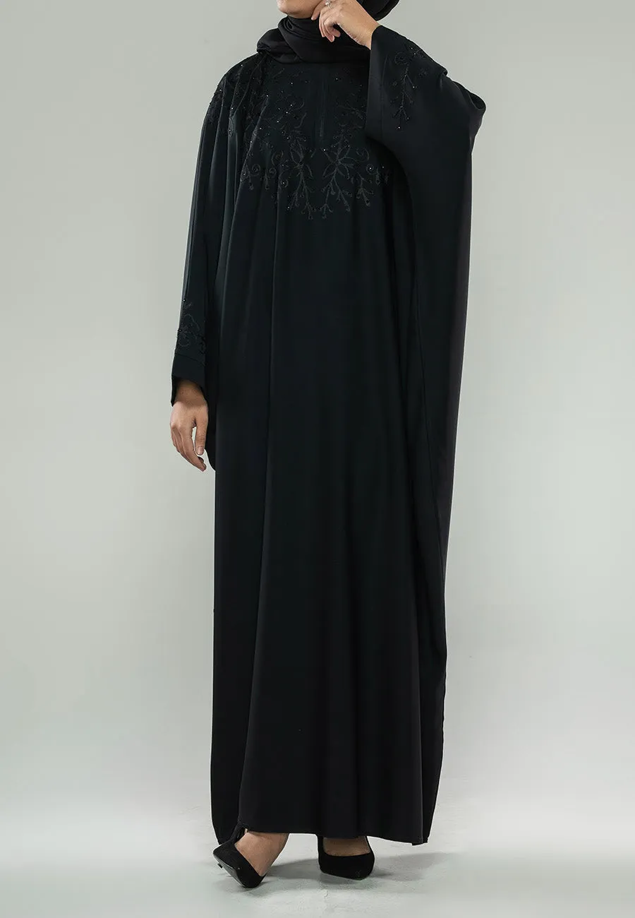 Luxury Ajwa Nights Embroidered Farasha (Premium)