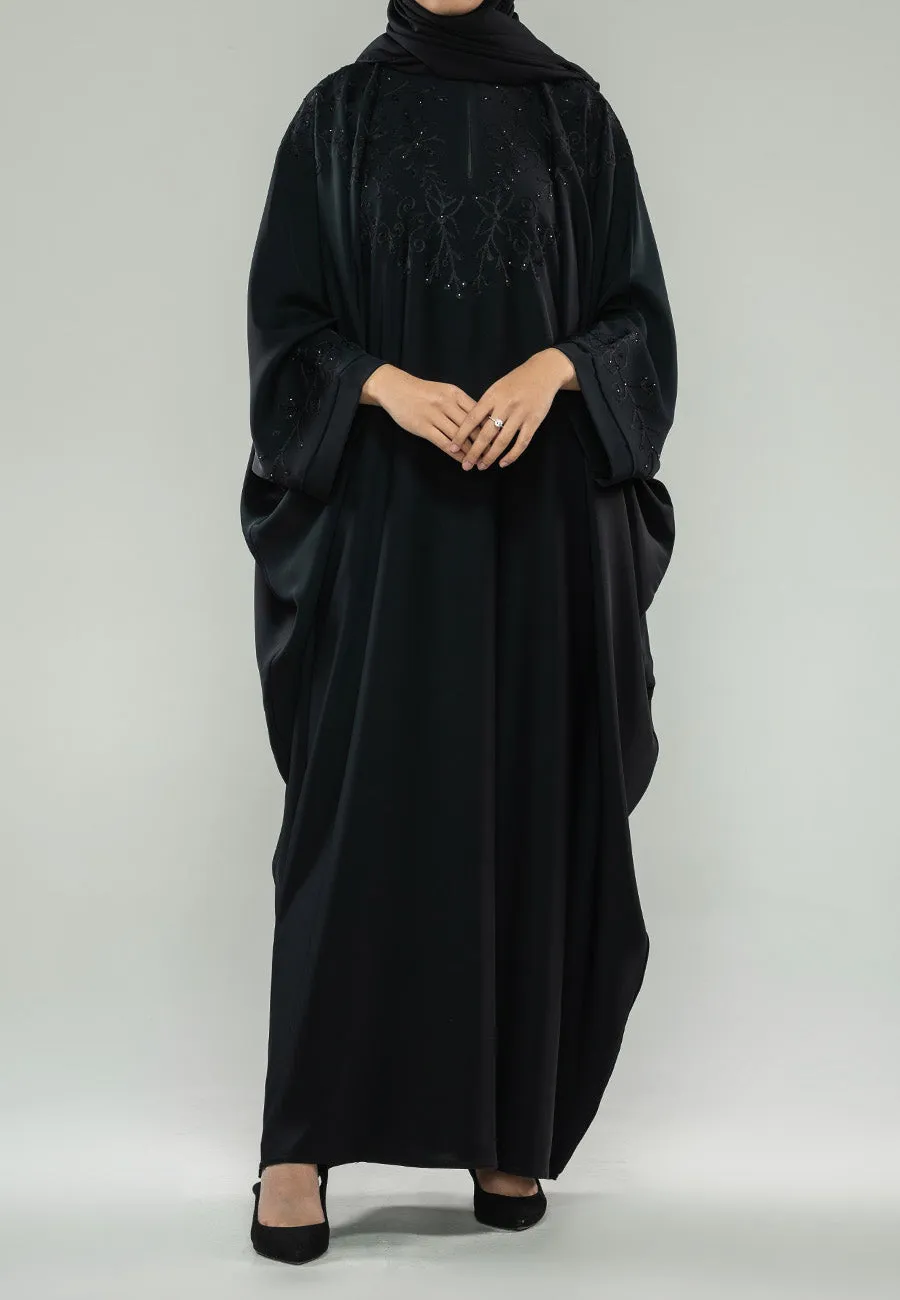 Luxury Ajwa Nights Embroidered Farasha (Premium)