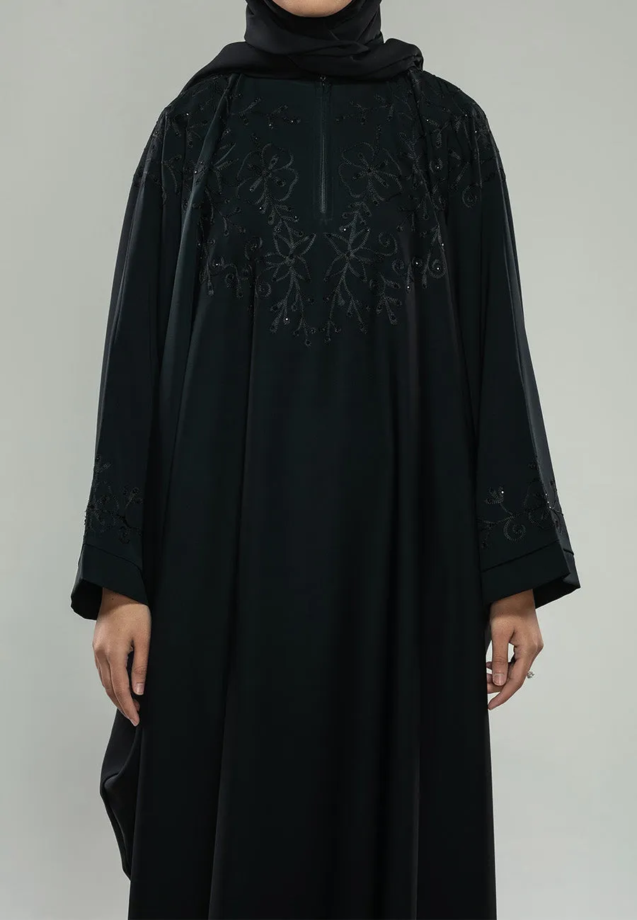 Luxury Ajwa Nights Embroidered Farasha (Premium)