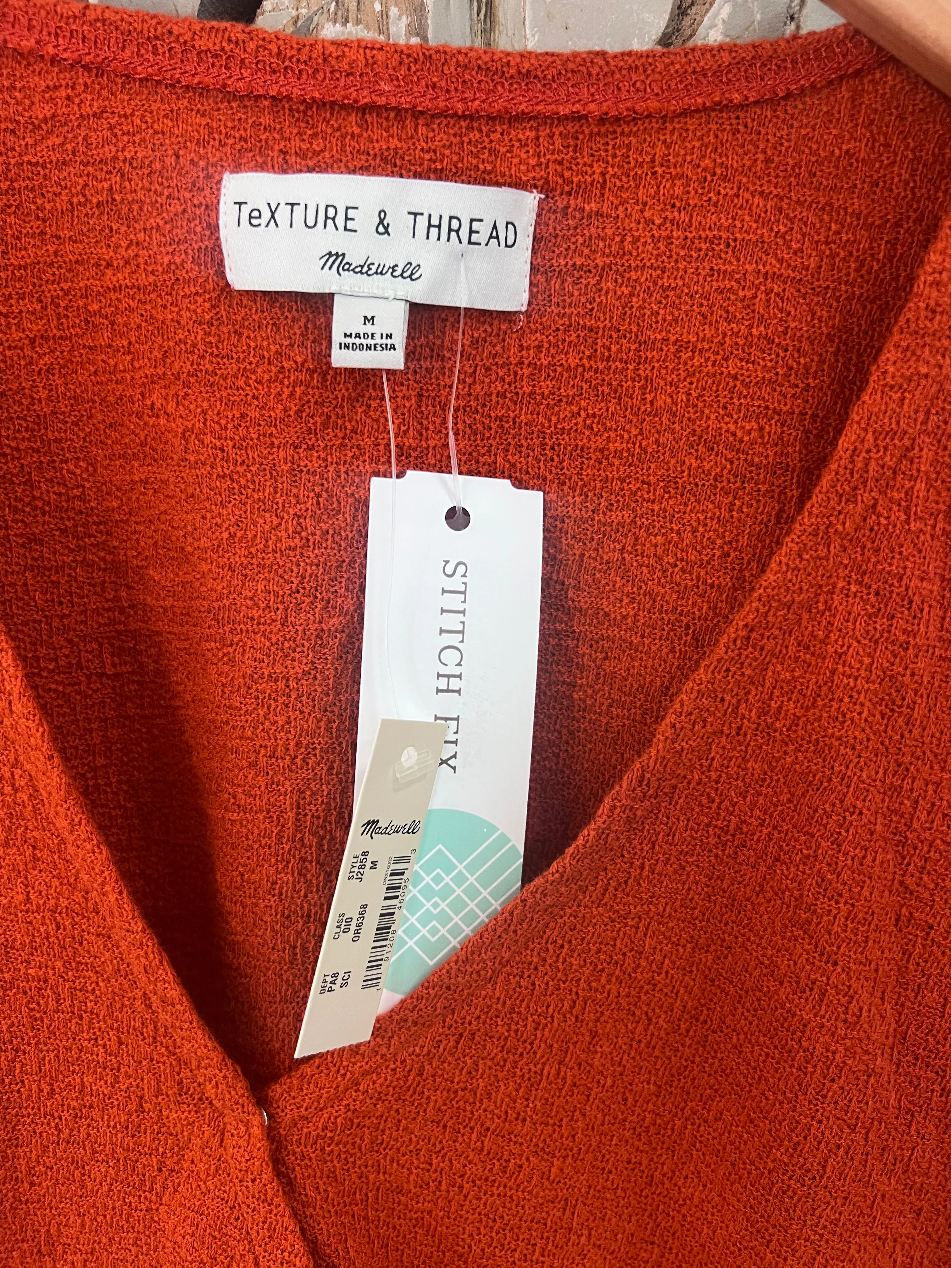 Madewell Short Sleeve, NWT Size M (RESTYLE)