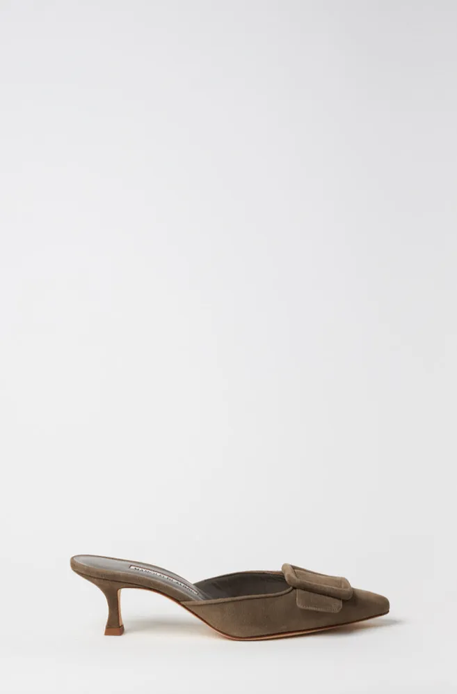 Maysale Kitten Heel Mule