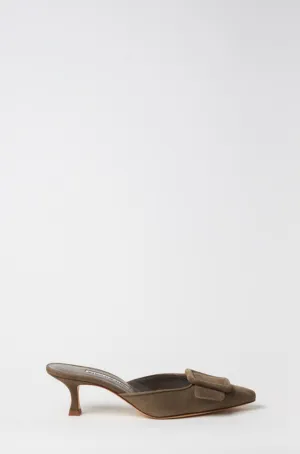 Maysale Kitten Heel Mule
