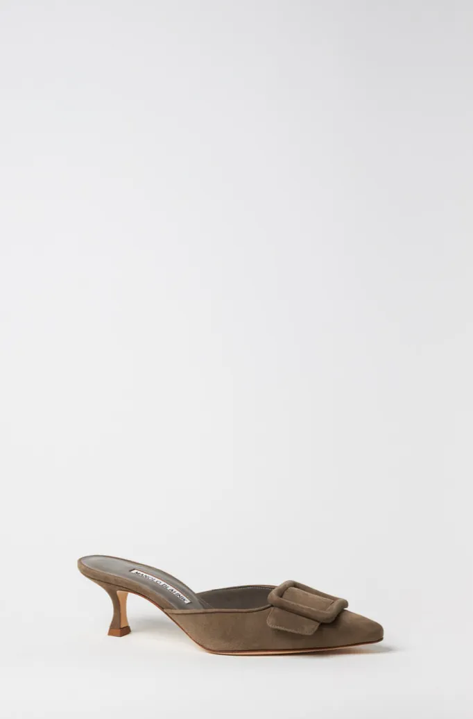 Maysale Kitten Heel Mule