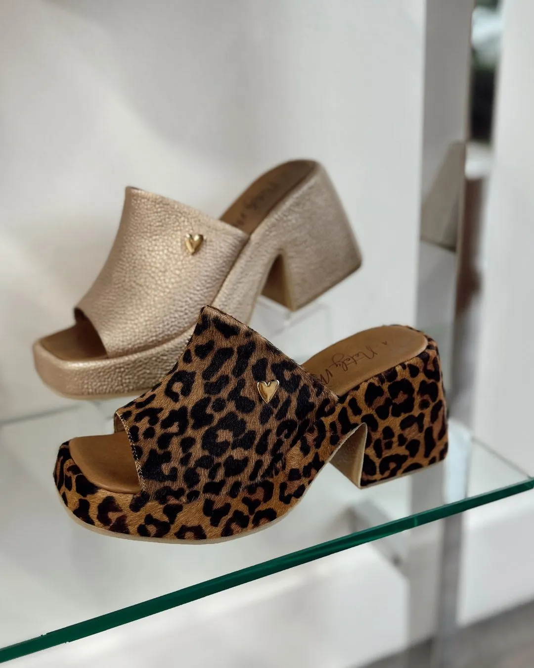 Melanie Sandals - Leopard [ NO RETURN - NO EXCHANGE ]
