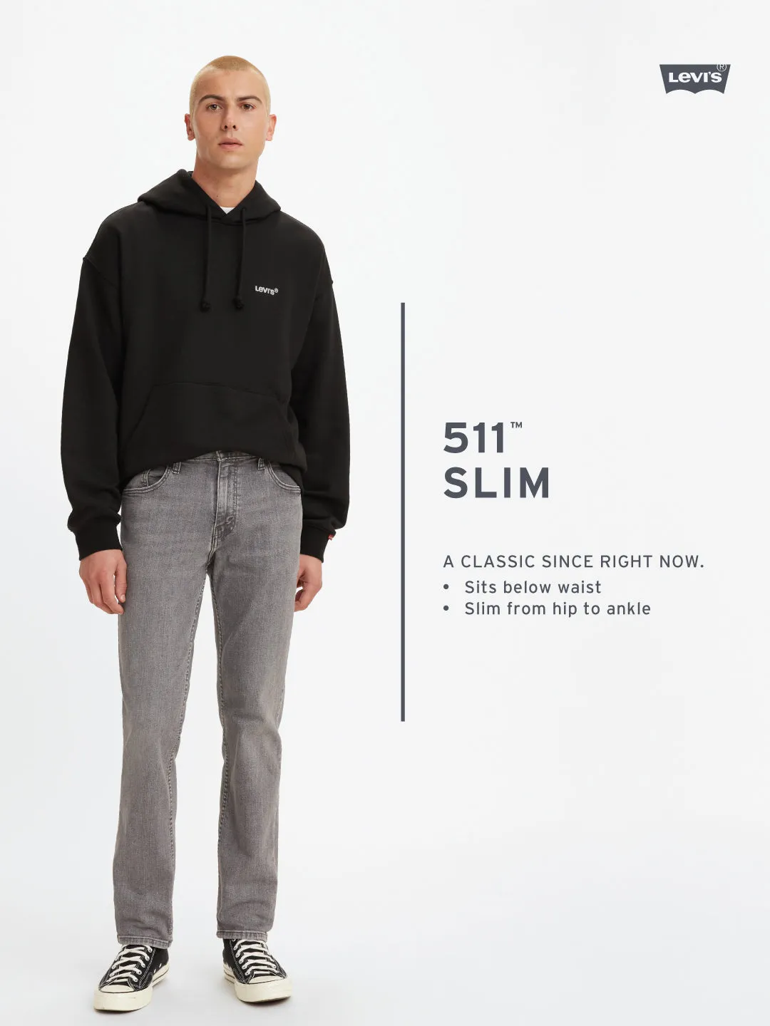 Men's 511 Beige Slim Fit Chinos