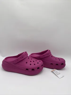 Men’s Crocs Crush Clogs Pink Size 11M - Very Good