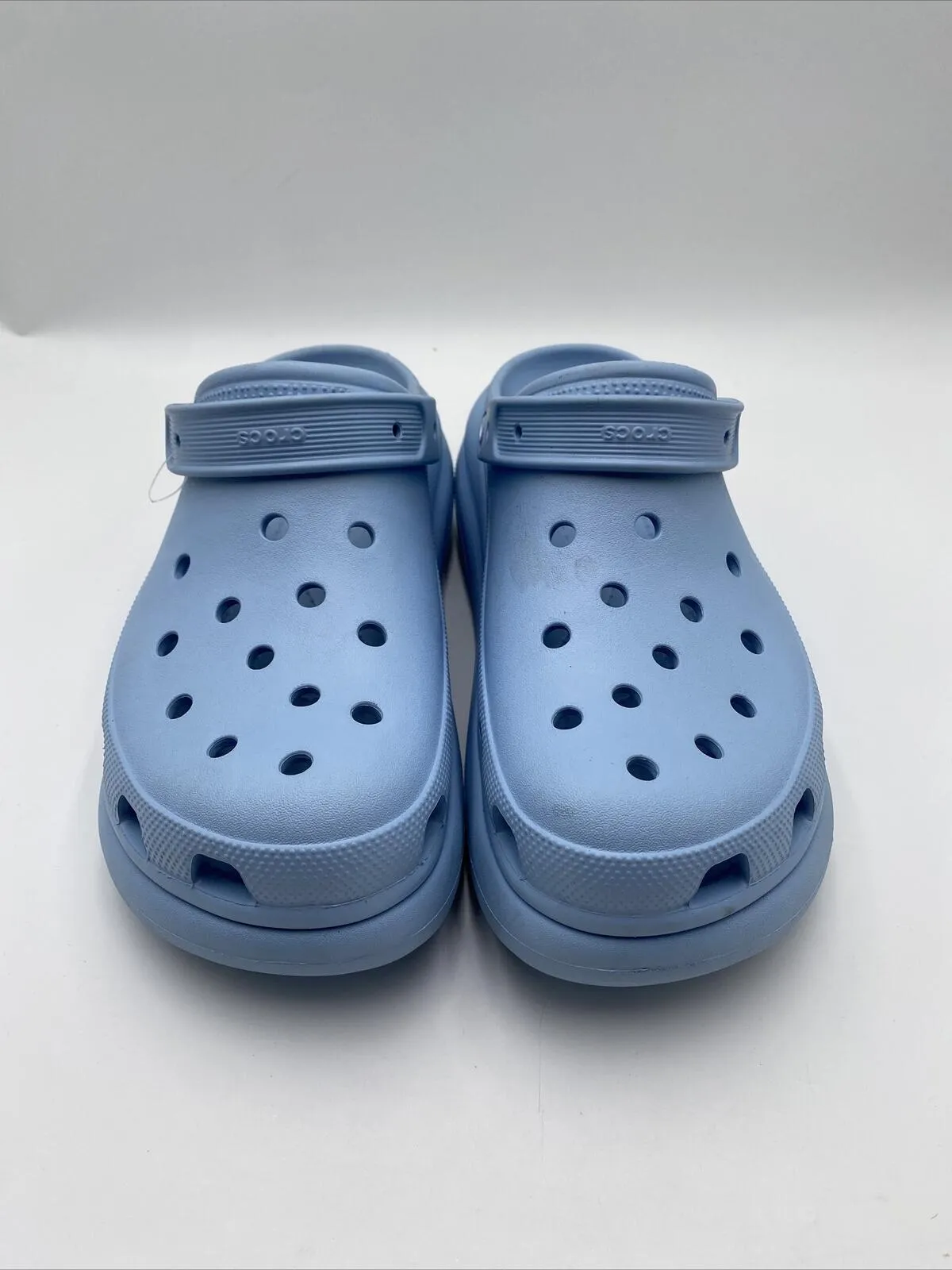 Men’s Crocs Crush Clogs Platform Blue Size 13M - Very Good