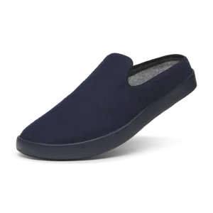Men's Wool Lounger Mule - Deep Navy (True Navy Sole)