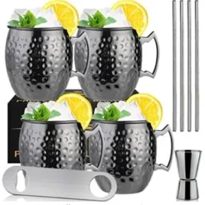 Moscow Mule Mugs Set of 4
