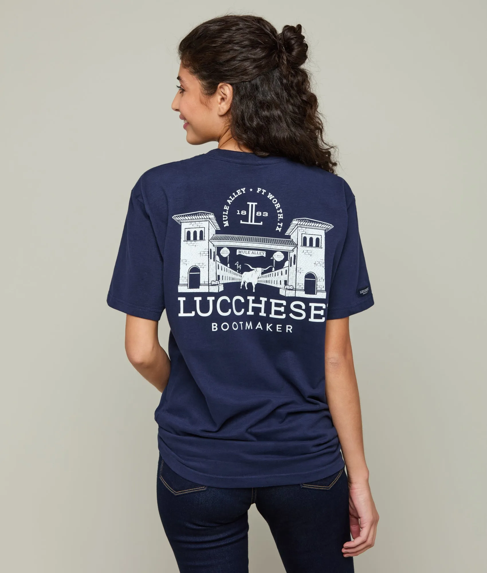 Mule Alley Tee :: Navy