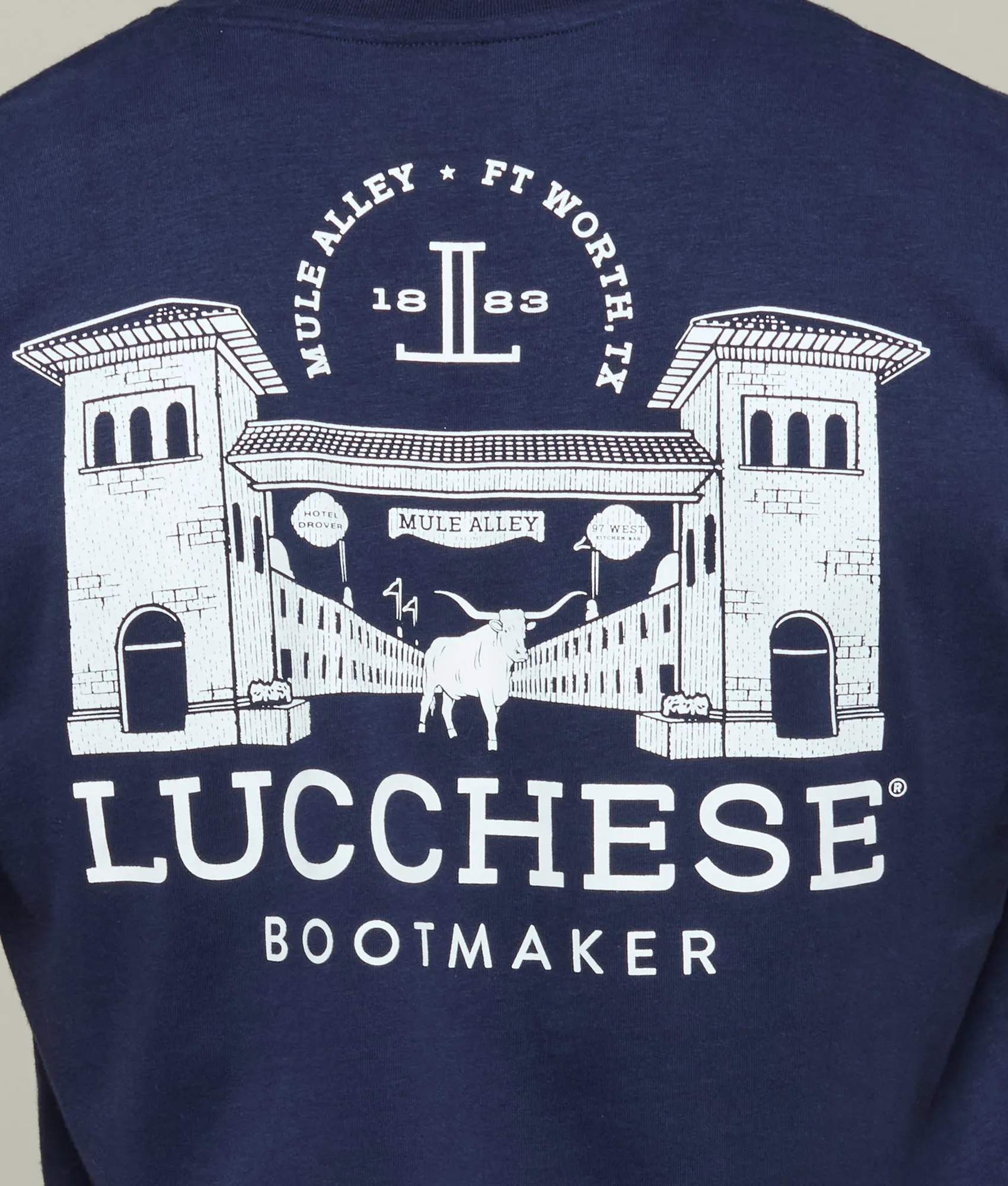 Mule Alley Tee :: Navy